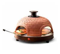 Emerio PO-115985 macchina e forno per pizza 4 pizza(e) Nero, Arancione 900 W