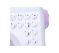 Emerio SEW-121820 Blu Bianco Macchina da cucire semiautomatica Cucito 4 tempi