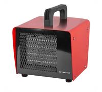 EMERIO Termoventilatore | per ambienti fino a 20 m² | 2000 W | Elemento riscaldante PTC (ceramica) | 2 livelli di riscaldamento (1000/2000 W) | Termostato regolabile | Protezione contro il