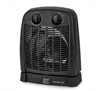 EMERIO Termoventilatore | per ambienti fino a 20 m² | 2000 W | IP21 | 2 livelli di calore | Termostato regolabile | Oscillante | Funzione ventilatore | Protezione antiribaltamento | FH-111910.2