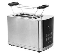 Emerio TO-128308, 2 Scheibe(n), Schwarz, Silber, 800 W, Bisphenol A (BPA), 1680