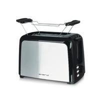 Emerio Tostapane 2 fessure extra larghe inox Termostato 7 livelli centraggio cassetto briciole