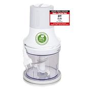 Emerio Tritatutto, tritatutto universale con contenitore da 500 ml, 260 Watt, tritatutto elettrico multiplo con 4 lame in acciaio inox per tritare carne, cipolle, frutta, verdura