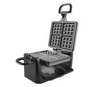 EMERIO WM-110984 Waffeleisen argento, nero