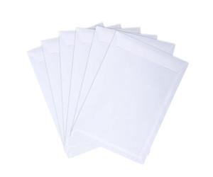 Emerson 50x buste bianche DIN C4 229 x 324 mm 90g, senza finestra, autoadesive, maxi formato A4