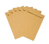 Emerson 50x buste marroni DIN C5 162 x 229 mm 80g, per lettere, autoadesive, senza finestra, formato A5