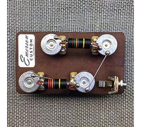 'Emerson Custom Les Paul Long Shaft 3/4 prew Ired Kit (500 K Pots, 0.022uf & 0.015uf Bumblebee capacitors)