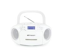 EMERSON NAXA ELECTRONICS PORTABLE CD / CASSETTE PLAYER WITH AM/FM STER ACC NUOVO