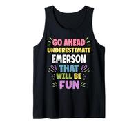 Emerson Personalized Women's Gift Custom Emerson Canotta
