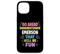 EMERSON Personalized Women's Gift Custom EMERSON Custodia per iPhone 13