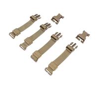 emersongear Set di cinghie tattiche con fibbia a sgancio rapido, kit adattatore per pettorale tattico da combattimento, gilet da combattimento tattico Airsoft Gear