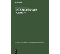 Emery Edward George Hölderlin’s “Ars poetica” (Copertina rigida)