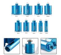 Emery - Punta per carotaggio a secco con filettatura M10 per applicazioni su piastrelle, marmo, granito, pietra, brasatura a vuoto e diamanti ad alta esposizione per una foratura più veloce (55 mm)