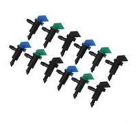 Emettitori a goccia per irrigazione da giardino, confezione da 60 o 300 pezzi con materiale PE e tubi spinati di grande diametro per un approvvigionamento idrico stabile e una facile integrazione (60