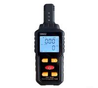 EMF Misuratore di radiazioni 3 in 1 con display LCD per campi elettrici e magnetici, rilevatore di temperatura con allarme acustico e funzione di conservazione dei dati per casa, ufficio e