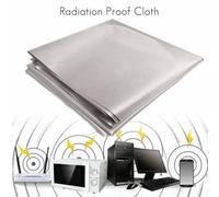 EMF Shielding Fabric 1x1.1M Anti-Radiation RF per emi Block EMF | 70-90dB Shielding, Blocks RF/EMI/EMF, Anti-static, For Walls Curtains Bags, Faraday Cage Fabric