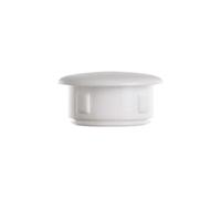 EMFA Tappi copriforo 6 mm bianco - Tappi in plastica per mobili e fori di fissaggio - 0,6 cm - Set da 50 pezzi
