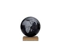 EMFORM Platone - Globo magnetico con base in rovere nero opaco, 250 mm