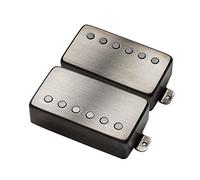 EMG Active Guitar humbucker pickup set, Brushed Black Chrome