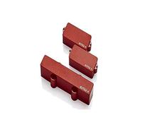 EMG FB X Series Frank Bello Signature Active Bass Guitar Pickup Set, Red