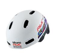Electric Mooving Green Casco Hm090l058 Bianco e multicolor