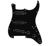 EMG ST-65 Alnico 5 Passive Prewired Strat Pickguard Set, Black (6766.00)