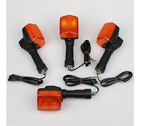 Emgo 4x Frecce Indicatore per Motocicletta, Arancione, LED