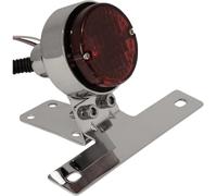 EMGO 62-21514 TAIL LAMP CLASSIC CHR 12V FANALE POSTERIORE CON SUPPORTO TARGA