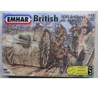Emhar SOLDATINI 1/72 - World War I - British Infantry with Artillery - limited