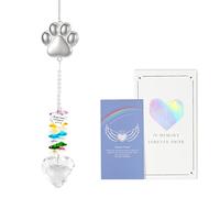Emibele Regali Ricordo Cane Per Perdita, Animale Ricordo Suncatcher