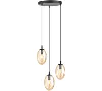 Emibig Astral lampada sospesa 3x10 W nero 1267/3PREM