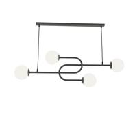 Emibig Atria lampada sospesa 4x10 W bianco-nero 1383/4