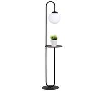 Emibig Bari lampada da terra 1x10 W nero 1235/LP1