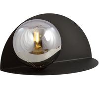 Emibig Form lampada da parete 1x10 W nero-grafite 1166/8