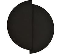 Emibig Form lampada da parete 1x8 W nero 1166/9