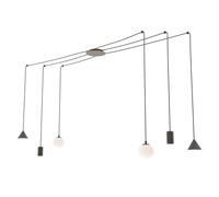 Emibig Fuji lampada sospesa 6x0 W nero 13496