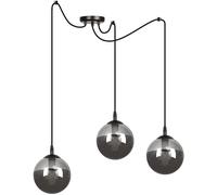 Emibig Gigi lampada sospesa 3x10 W nero-grafite 937/3