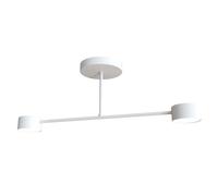 Emibig Halo lampada da soffitto 2x10 W bianco 1356/2