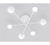 Emibig Halon lampada da soffitto 6x8 W bianco 1559/6
