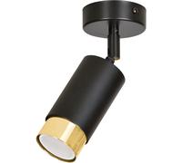 Emibig Hiro lampada da soffitto 1x8 W nero-oro 965/1
