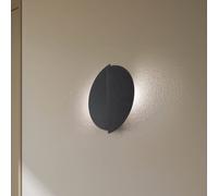 EMIBIG LIGHTING Applique forma 9, 28 cm x 32 cm, nero EMIBIG LIGHTING