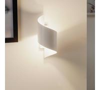 EMIBIG LIGHTING Applique Spiner bianco, altezza 30 cm, acciaio EMIBIG LIGHTING