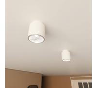 EMIBIG LIGHTING Plafoniere Nano, bianco, a 1 luce, metallo EMIBIG LIGHTING