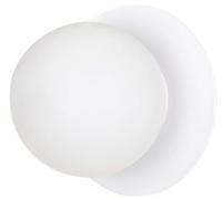 Emibig Minerva lampada da parete 1x10 W bianco 613/K1