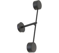 Emibig Natsu lampada da parete 2x12 W nero 1444/K2