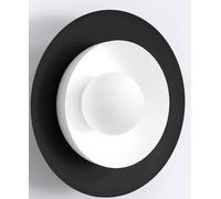 Emibig Poppi lampada da parete 1x8 W bianco-nero 1519/K1