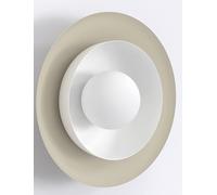 Emibig Poppi lampada da parete 1x8 W nero-beige 1520/K1