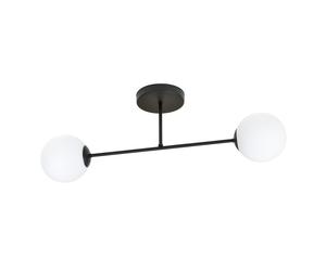 Emibig Roma lampada da soffitto 2x10 W nero 1232/2