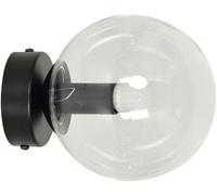 Emibig Rossi lampada da parete 1x10 W nero-trasparente 874/K1