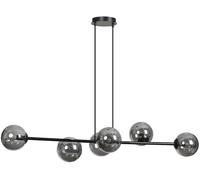 Emibig Rossi lampada sospesa 6x10 W nero-grafite 875/6